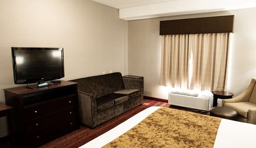 Standardzimmer, 1 King-Bett, Nichtraucher, Kühlschrank und Mikrowelle (with Single Sofabed)