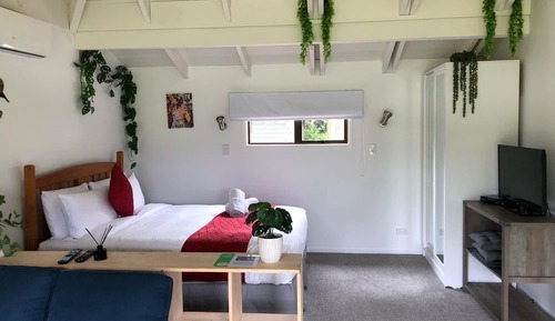 Deluxe-Ferienhütte, 1 Queen-Bett (Waterfront)