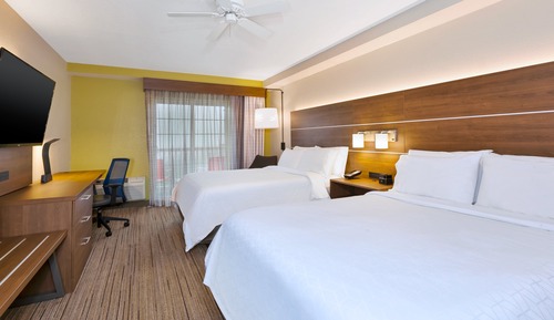 Standardzimmer, 2 Doppelbetten, barrierefrei (Accessible Tub)