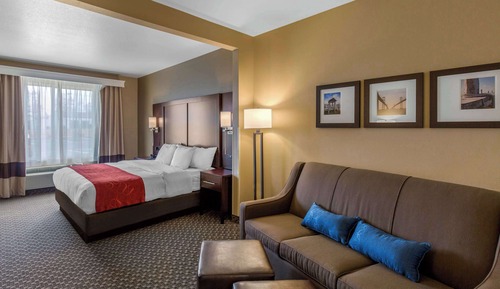 Suite, 1 King-Bett und Schlafsofa, Nichtraucher