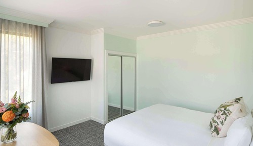 Zimmer, 1 King-Bett, barrierefrei