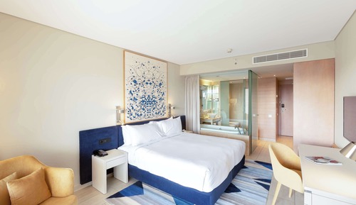 Deluxe-Zimmer, 1 King-Bett, Poolblick