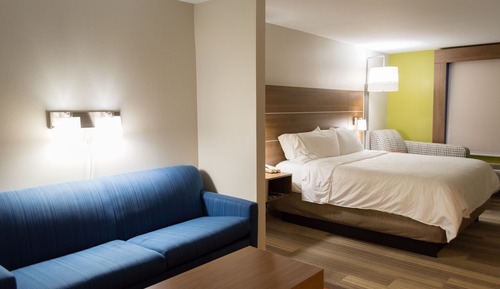 Suite, 1 King-Bett und Schlafsofa