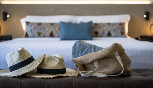 Premium-Zimmer, 1 King-Bett, Balkon, Meerblick