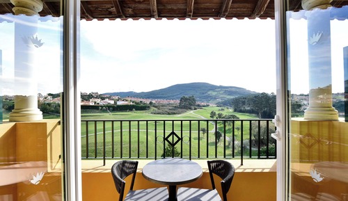 Premium-Zimmer, 1 King-Bett, Blick auf den Golfplatz