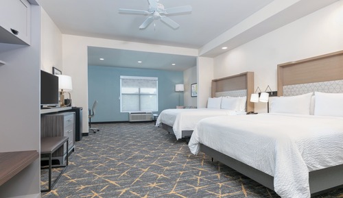 Standardzimmer, 2 Doppelbetten, barrierefrei (Mobility)