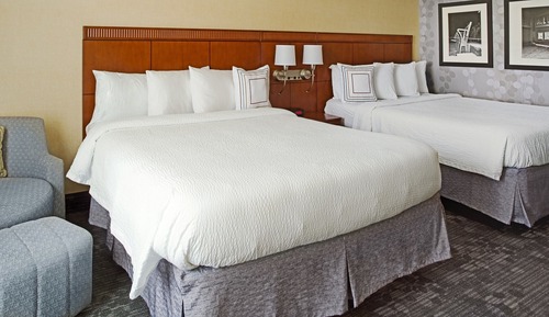 Zimmer, 2 Queen-Betten