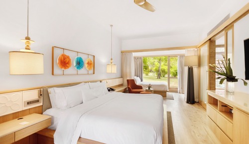 Premier-Zimmer, 1 King-Bett, Gartenblick
