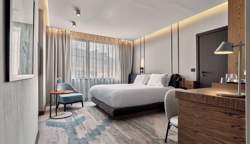 Standardzimmer, 1 King-Bett, barrierefrei, Seeblick