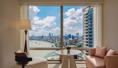 Standardzimmer, 1 King-Bett, Flussblick