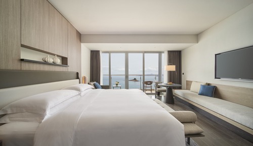 Classic-Zimmer, 1 King-Bett, Zutritt zur Club Lounge, Meerblick (Balcony)