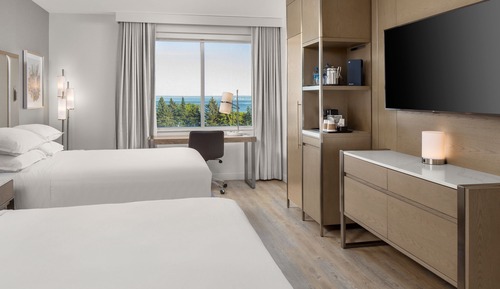 Deluxe-Zimmer, 2 Doppelbetten, Seeblick