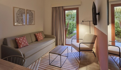 Studiosuite, Gartenblick