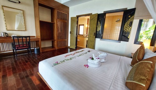 Basic-Villa, 1 Schlafzimmer, Poolblick