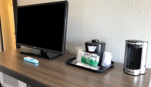 Zimmer, 2 Queen-Betten, barrierefrei, Nichtraucher (Mobility/Hearing, Bathtub w/Grab Bars)