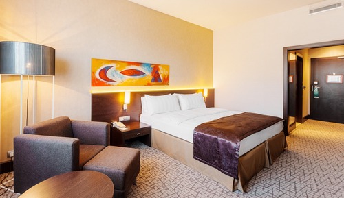 Standardzimmer, 2 Einzelbetten, Stadtblick (High Floor)