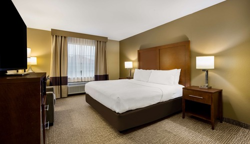 Standardzimmer, 1 King-Bett, Nichtraucher, Kühlschrank und Mikrowelle