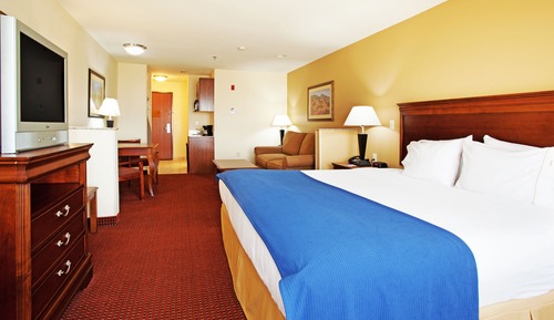 Zimmer, 1 King-Bett und Schlafsofa, barrierefrei (Comm, Mobil, Accessible Tub)