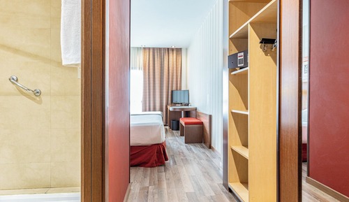 Standardzimmer, 1 Doppelbett und Schlafsofa