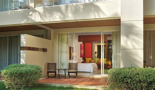 Zimmer, 2 Doppelbetten, Nichtraucher, Terrasse
