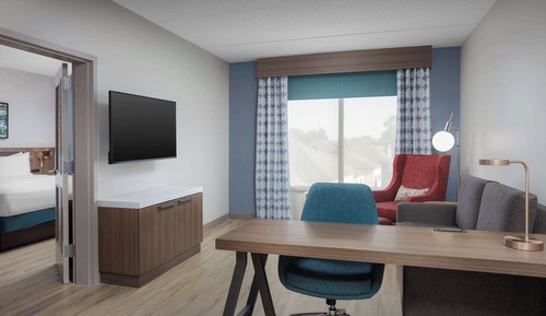 Suite, 1 King-Bett, barrierefrei (Hearing)