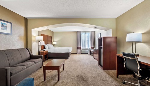 Suite, 1 King-Bett und Schlafsofa, barrierefrei, Nichtraucher