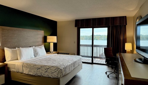 Zimmer, 1 King-Bett, Seeblick