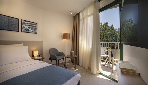 Basic-Einzelzimmer, Balkon, Meerseite