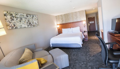 Zimmer, 1 King-Bett und Schlafsofa, Nichtraucher