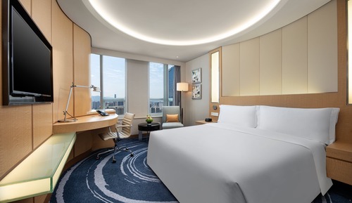 Premium-Zimmer, 2 Einzelbetten, Zutritt zur Club Lounge, Stadtblick