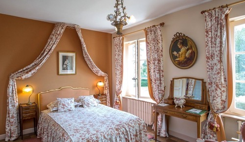 Doppelzimmer, eigenes Bad, Gartenblick (Sévigné)