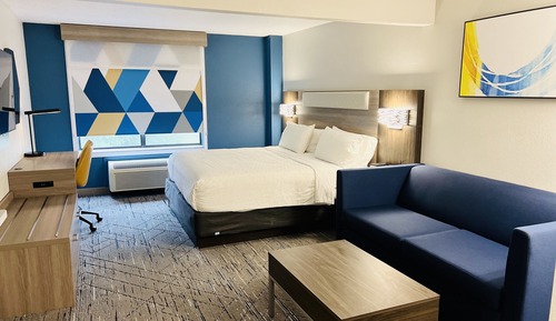 Standardzimmer, 1 King-Bett, barrierefrei, Nichtraucher (Communications/Mobility Accessible)