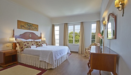 Superior-Suite, Balkon, Gartenblick