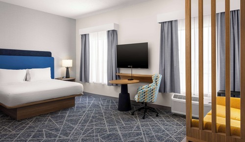 Suite, 1 King-Bett, barrierefrei, Nichtraucher