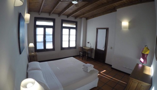 Deluxe-Zimmer, Blick auf den Innenhof