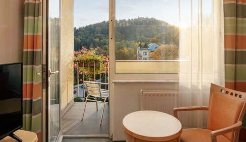 Doppel- oder Zweibettzimmer (Wellness access)