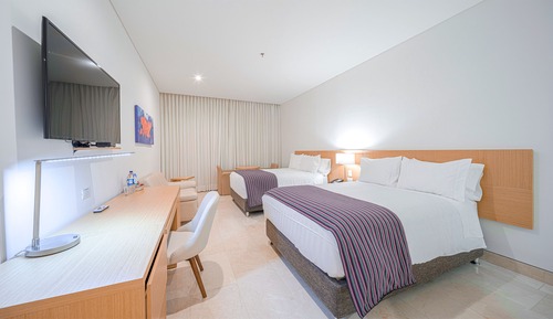 Standardzimmer, 2 Doppelbetten