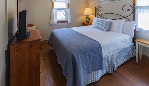 Ferienhaus, 1 Queen-Bett und Schlafsofa