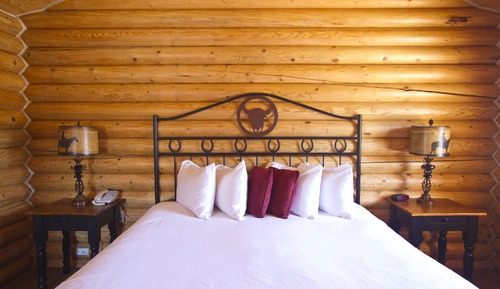 Superior-Ferienhütte, 1 King-Bett