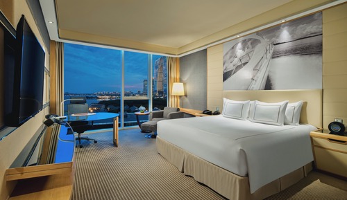Premium-Zimmer, 1 King-Bett, barrierefrei, Seeblick
