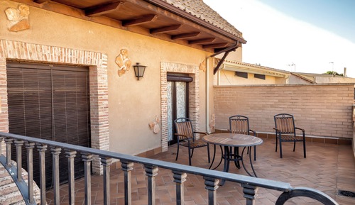 Doppelzimmer, 1 Queen-Bett, Terrasse