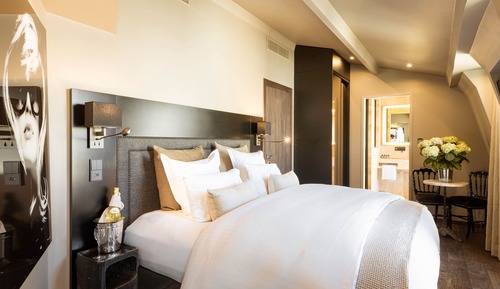 Deluxe-Zimmer (top floor with Hammam)