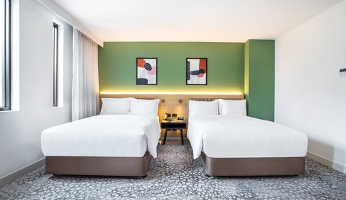 Premium-Zimmer, 2 Doppelbetten