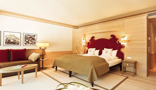 Junior-Suite, Balkon, Bergblick
