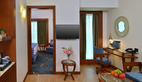 Suite, 1 Queen-Bett, Stadtblick (Executive Suite)