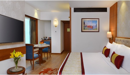 Deluxe-Zimmer, 1 Queen-Bett, Stadtblick (Fortune Club Room)