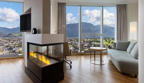 Suite, 1 Schlafzimmer, Bergblick