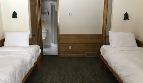 Economy-Zweibettzimmer, 2 Einzelbetten