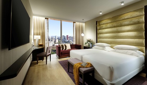 Club-Zimmer, 2 Einzelbetten, Stadtblick