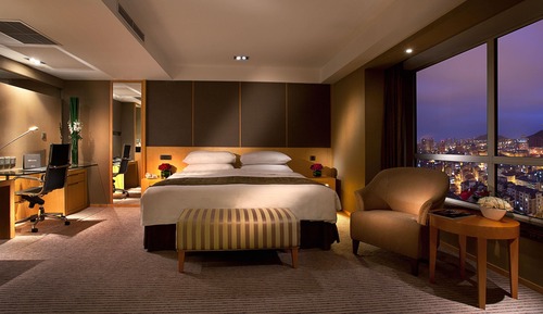 Doppelzimmer, 1 King-Bett, Stadtblick (Deluxe Room King)